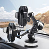 Car Phone Stand Armor 360° Rotatable Dashboard Mobile Unit Support Bracket with Phone Number Plate for IPhone Auto Accessories
