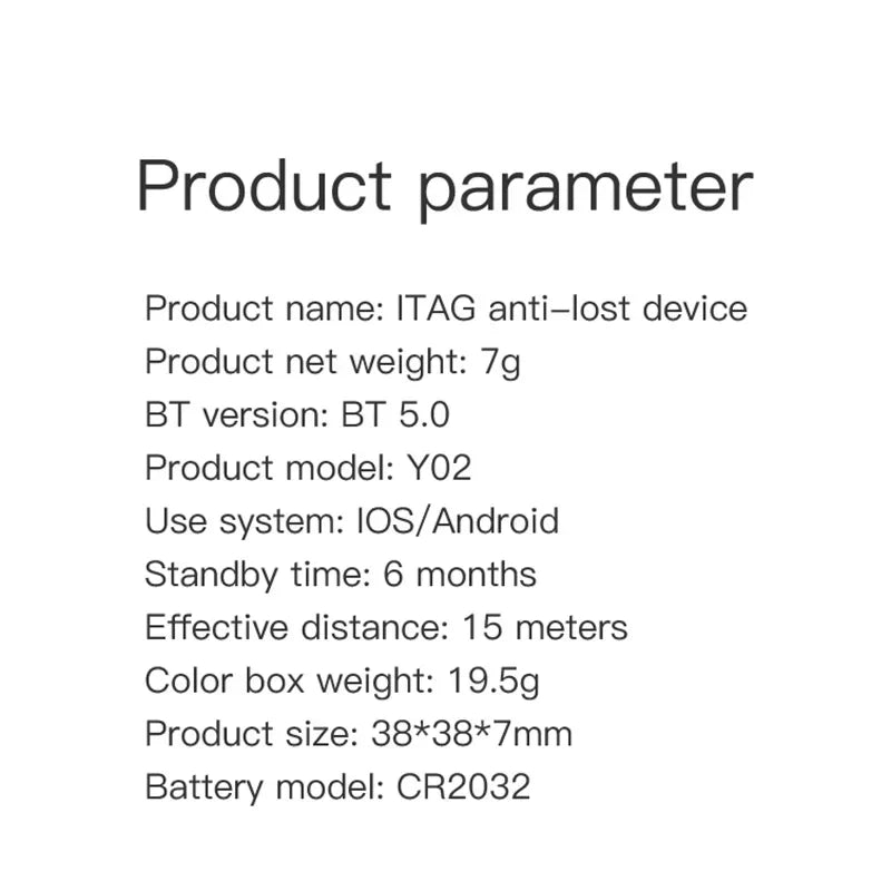 GPS Tracker Bluetooth 5.0 Anti-Lost Smart Device Pet Elderly Kid Car Suitcase Wallet Tracking Car Locator For IOS Android Finder