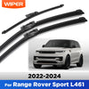 For Range Rover Sport L461 2022-2024 2023 Wiper Front & Rear Wiper Blades Windshield Windscreen Window Brushes 24"+20"+15"