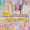 20-1000 PCS Cute Stickers Kawaii Cartoon Laser Sticker No repeat for Diary Kid DIY School Students Decoration Stationery