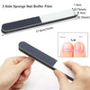8pcs Nail Files Set 100\180 Nail Sanding Buffer Professional Manicure Files Makeup Pedicure Brushes Tool Extension Kits