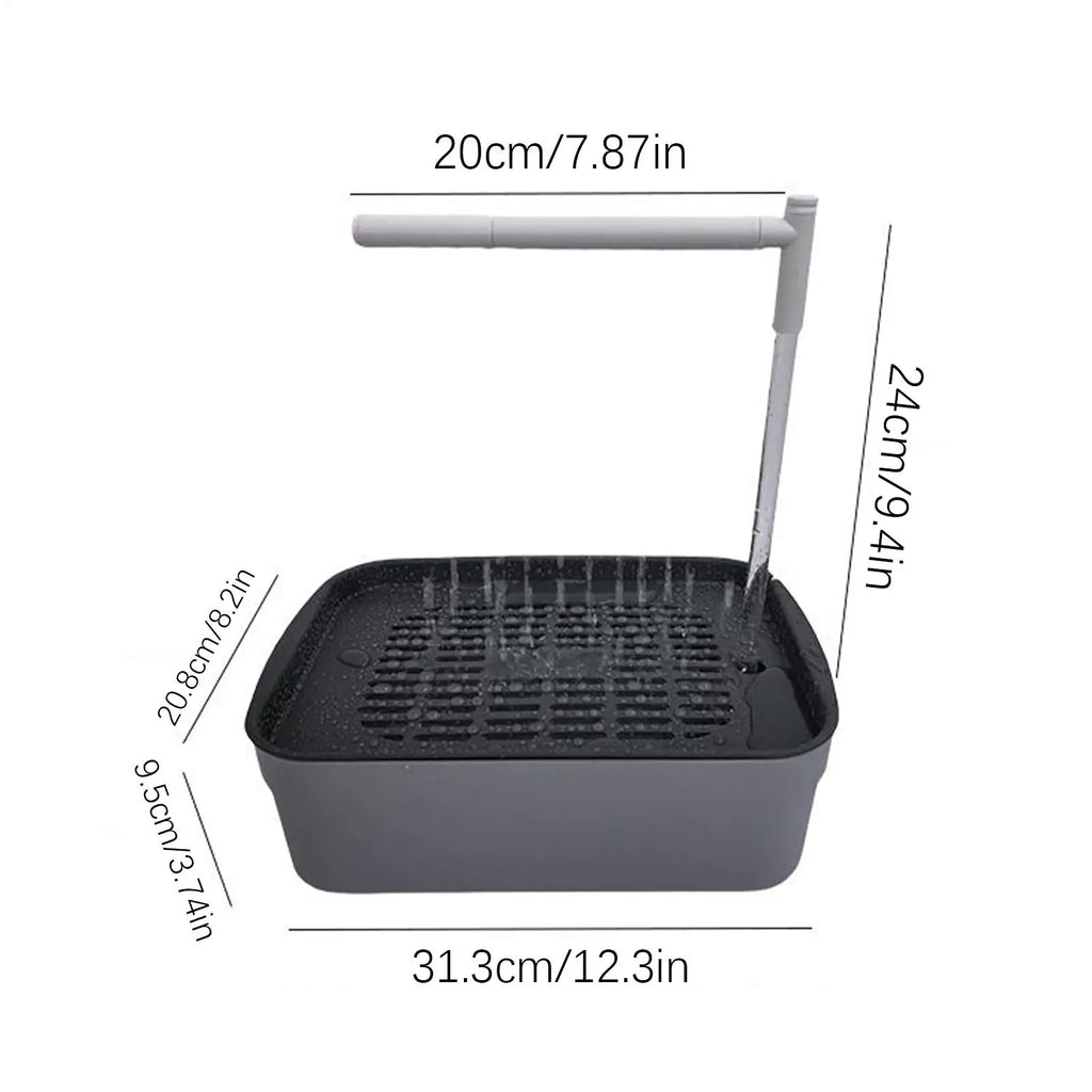 Automatic Pet Birds Parrots Bath Circulating Water Bathtub USB Electric Parakeet Bathtub Shower Fountain birds supplies