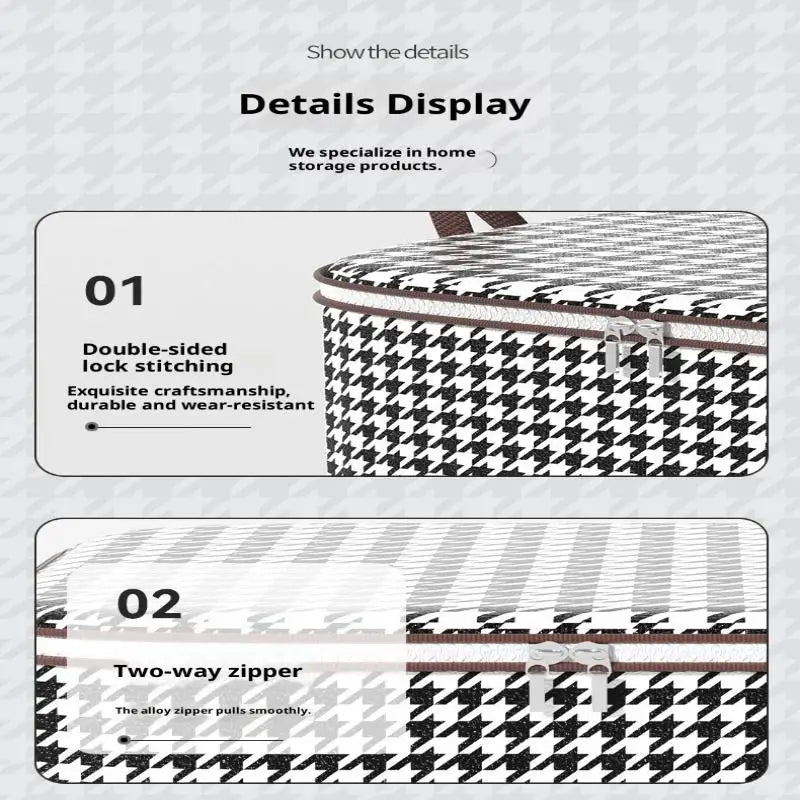 Hot Sale 220L Big Size Clothes Storage Box With Cover Large Laundry Basket Organizer Bag For Baby Foldable