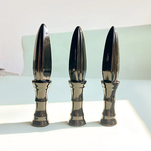 Elegant Obsidian Crystal Awl Knife - Exquisite Hanmade Crafts, Perfect for Home Decor & Unique Gift Idea