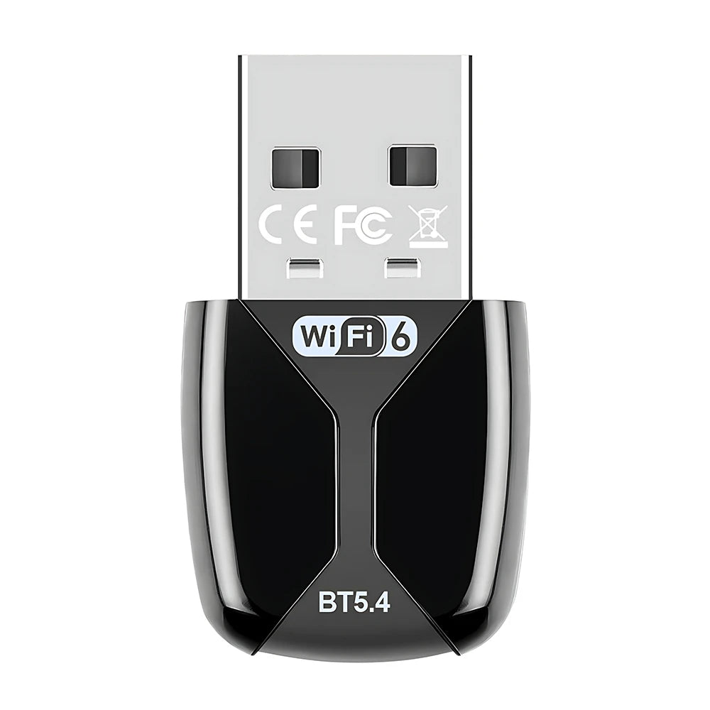 900Mbps Network Card WiFi 6 Bluetooth 5.4 Adapter Dual Band 2.4G&5GHz USB Network Wireless Wlan Receiver For Win10/11 Drive free