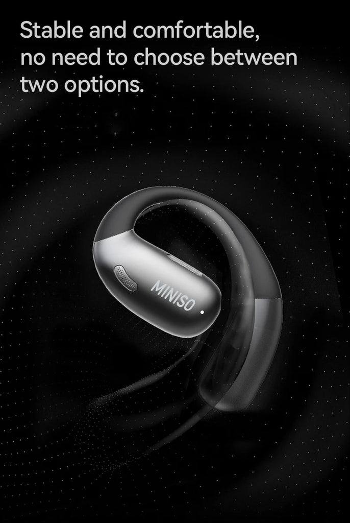 [AI Translator Earphone]MINISO X28 Wireless Headphones Bluetooth 5.4 HiFi IPX5 Waterproof Sports Bass Powerful 16H Battery Life