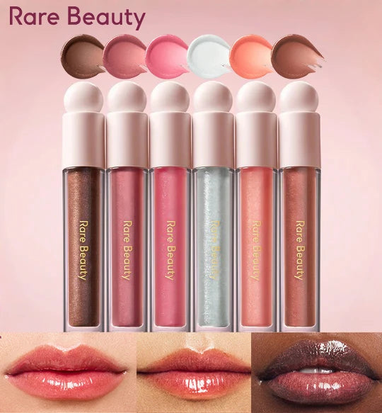 Rare Beauty Positive Light Glass Glow Lip Gloss Liquid Smooth Hydrating Lipstick long-lasting Moisturize Luminize Plump Lip Care