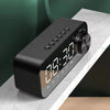 High Volume Bluetooth Speaker Portable Design Clock Function LED Alarm Clock Wireless Connectivity Super Bass