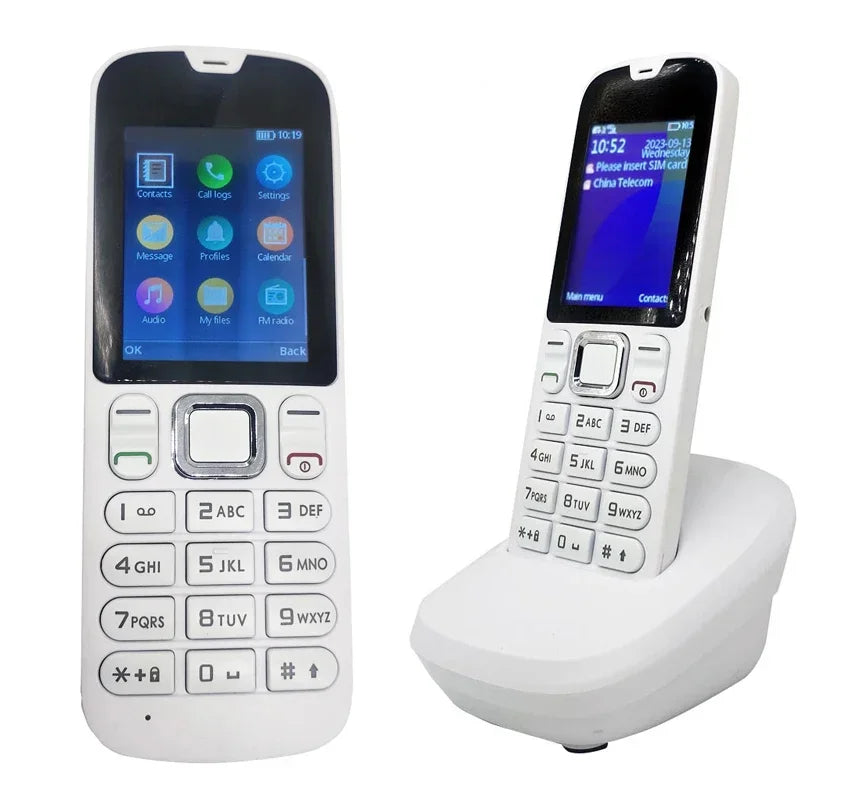 Cordless Phone GSM SIM Card Fixed mobile for old people home cell phone aged student Wireless landline Telephone office 2g 3g 4g