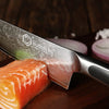 Sunnecko Damascus Steel Kitchen Knives High Carbon VG10 Core Blade Cut Japanese Chef's Knife Ultra Sharp Vegetable Meat Slicer