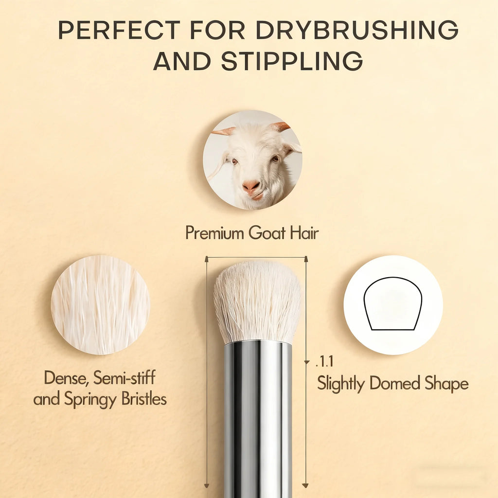 3/6/10/16Pcs Fine Micro Detail Paint Brushes Wood Handle Drybrush for Miniature Art DND  Acrylic Watercolor Painting Hobby Kits