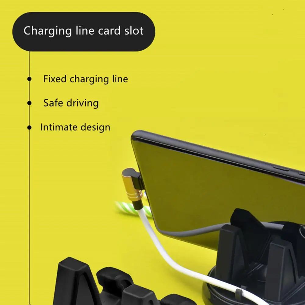 Phone Holder Car 360 Degree Pad Dashboard Anti Slip Stand Cell Phone Support In Car For IPhone 15 14 13 Pro Max Plus