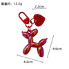 Fashion Punk Y2K Balloon Dog Keychains for Women Bag Pendant Jewelry Trinket Girl's Car Key Ring Key Chain Accessories