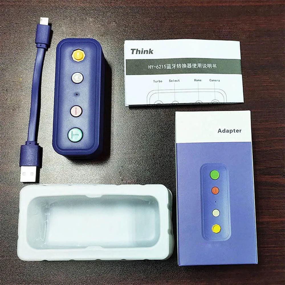 Wireless Bluetooth-compatible Adapter Converter for NGC/Wii/NES Classic Edition controller to for Switch /PC game accessory