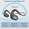 Open Ear Bluetooth Headset with Detachable Microphone Wireless Headphones Trucker Headsets  w/DSP Noise Canceling Mic for Calls