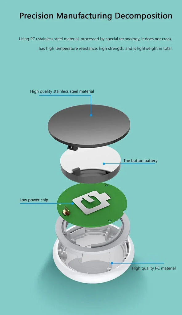 GPS Tracker Bluetooth 5.0 Anti-Lost Smart Device Pet Elderly Kid Car Suitcase Wallet Tracking Car Locator For IOS Android Finder