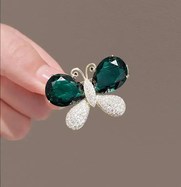 Clearance Price Insect Butterfly Birds Brooches for Women Men Rhinestone Crystal Lapel Pin Clearance Sale