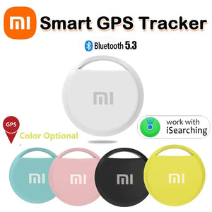 XIAOMI 2026 Smart GPS Mini Tracker Bluetooth 5.3 Anti-lost Locator work with Find My App Key Finder Pet Smart Tag For IOS iPhone