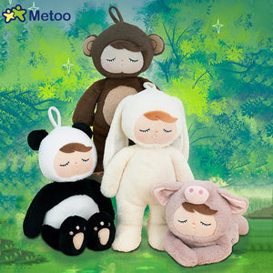 16.5 Inch Metoo Doll Soft Stuffed Toys Cartoon Plush Rabbit Pig Monkey Panda Bear Animal Doll Baby Kid Toys for Boys Girls Puppe