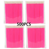 300/500PCS Crystal Lip Brushes Set Wholesale Lipstick Gloss Wands Applicators For Eyelash Extension Makeup Brush Beauty Tool