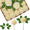PE Foam Rose Artificial Flower Wedding Bride Bouquet Accessory Garland Home vase table Outdoor Garden festival Party DIY Decor