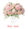 PE Foam Rose Artificial Flower Wedding Bride Bouquet Accessory Garland Home vase table Outdoor Garden festival Party DIY Decor