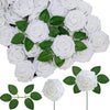 PE Foam Rose Artificial Flower Wedding Bride Bouquet Accessory Garland Home vase table Outdoor Garden festival Party DIY Decor