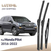 For Honda Pilot 2016-2022 2017 2018 2019 2020 2021 Wiper Front&Rear Wiper Blades Windshield Windscreen Window Brushes 26"24"14"