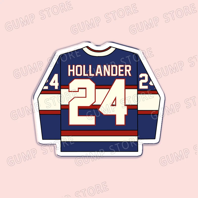 Boys Love Heated Rivalry Acrylic Fridge Magnets 81 24 Jersey Refrigerator Stickers for Kitchen Doors Car Home Decor Unique Gifts