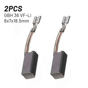 2pcs Carbon Brushes For BOSCH GBH36V-LI GBH 36VF-LI GBH36 V SDS DRILLS H36 MA D35 Hammer Drills Power Tool Accessories