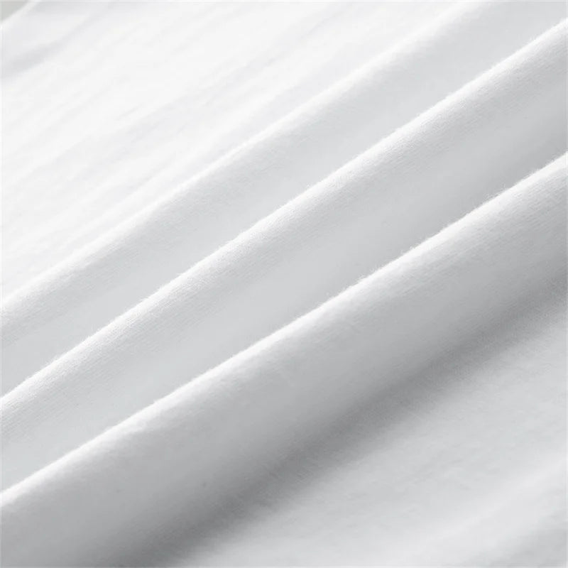 Funny Ghost Psychedelic Vaporwave Halloween Techno Wild EDM Music New Arrivals Normal Cool T-Shirts Women's Tops and T-Shirts