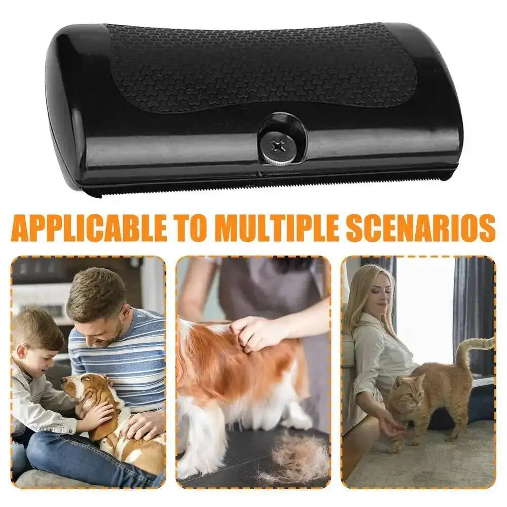 Hot Groomify Pet Care Brush Dog Hair Removal Brush Multifunctional Pet Fur Groom Brush Ergonomic Pet Groom Brush Deshedding Tool