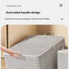 Hot Sale 220L Big Size Clothes Storage Box With Cover Large Laundry Basket Organizer Bag For Baby Foldable