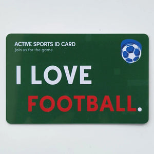 i love baseball basketball football cricket Card Games cycling golf Fitness Singing Table tennis Skating Active sports id card