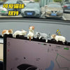 Home Decoration Cute Desktop Gifts Cartoon Simulation Edge Hang Cat Car Center Console Ornaments Decoration Car Accessories