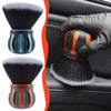 Car Detailing Brushes With Storage Rack Covers Soft Bristles Auto Interior Dust Cleaner Car Detail Brush Cleaning Detail Tool
