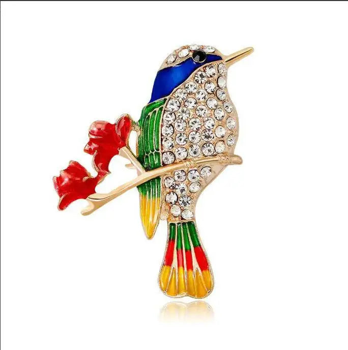 Clearance Price Insect Butterfly Birds Brooches for Women Men Rhinestone Crystal Lapel Pin Clearance Sale