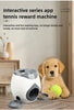 2 in 1 Dog Pet Interactive Toy Tennis Ball Launcher Automatic Throwing Training Reward Machine Fun Feeding Machine Pet Supplies