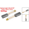 10pcs Carbon Brushes Kit For Electric Motors 13mmx6mmX4mm Carbon High Quality Replacement Electric Power Tool Accessories