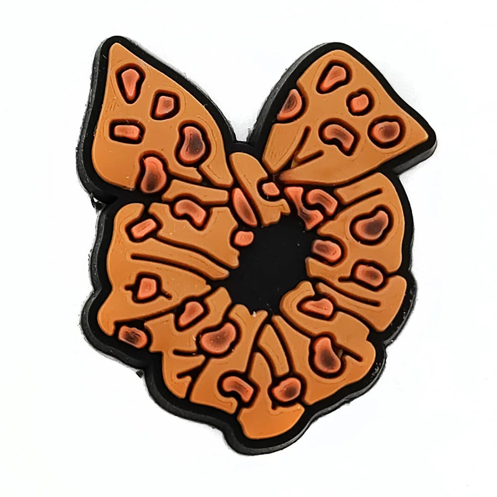 New Arrivals Cute Leopard Print Shoe Charms for Crocs Accessories Sandals Shoe Decorations Pins Grils Women Favor Gift