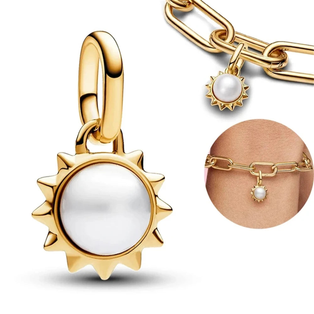 Hot Sale ME Series 925 Sterling Silver Chained Butterfly Turtle  Snake Starry Sky Charm Fit Original Bracelet Dangle Trinket