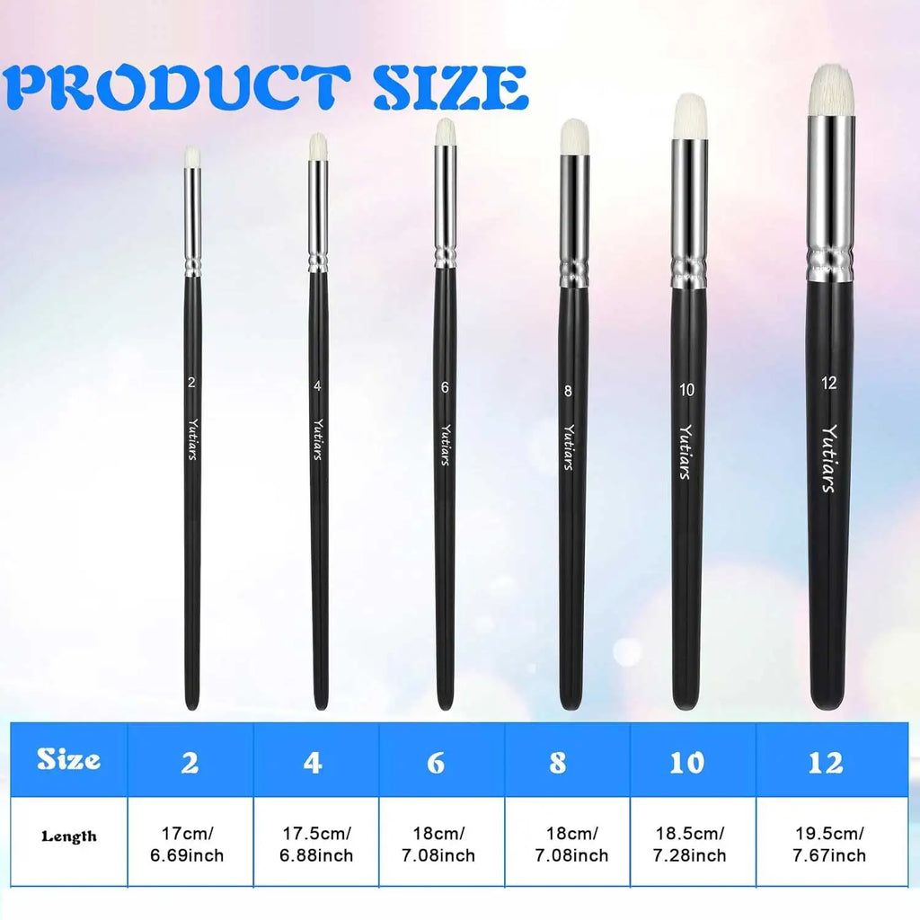 3/6/10/16Pcs Fine Micro Detail Paint Brushes Wood Handle Drybrush for Miniature Art DND  Acrylic Watercolor Painting Hobby Kits