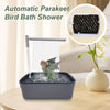Automatic Pet Birds Parrots Bath Circulating Water Bathtub USB Electric Parakeet Bathtub Shower Fountain birds supplies
