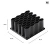 Creative Silicone Wave Pen Holder Durable Desktop Pencil Paint Brushes Storage Basket Supplies Stationery Organizer