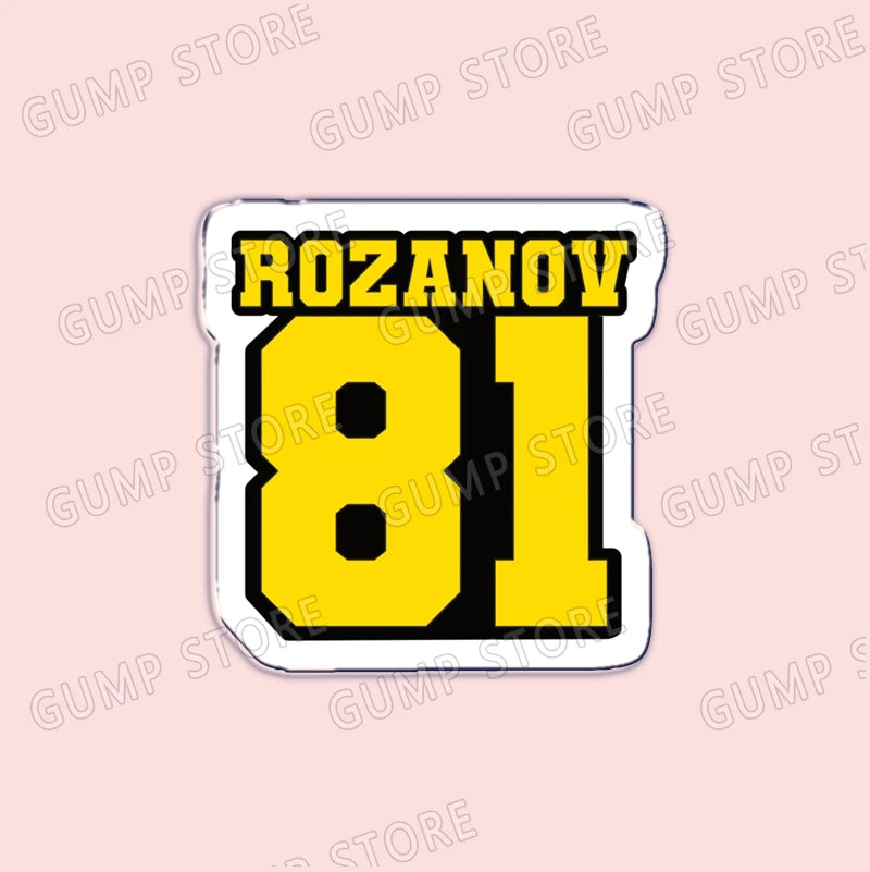 Boys Love Heated Rivalry Acrylic Fridge Magnets 81 24 Jersey Refrigerator Stickers for Kitchen Doors Car Home Decor Unique Gifts