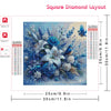 Huacan New Arrivals Diamond Painting Flower Full Round Square Drill Mosaic Animal Bird Diy Gift Art Home Decoration Craft Kit