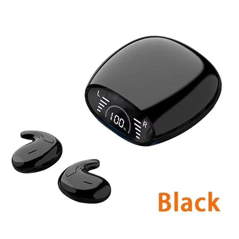 MD528 Sleep Invisible Earbuds Tiny Headphone Sport Stereo Bluetooth 5.3 Earphones Hidden Noise Cancelling Wireless Headset