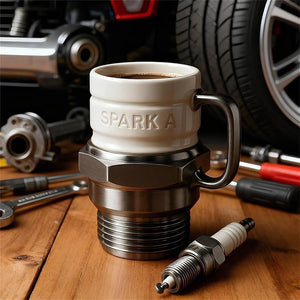 Automotive Inspire Coffee Cup, Perfect for Car Enthusiasts, Mechanics & Garage Owners