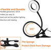 360° Flexible 48 LEDs Clip on Desk Lamp Gooseneck Reading Table Light Eye-Caring USB Clamp Books Night Light Study Read Light