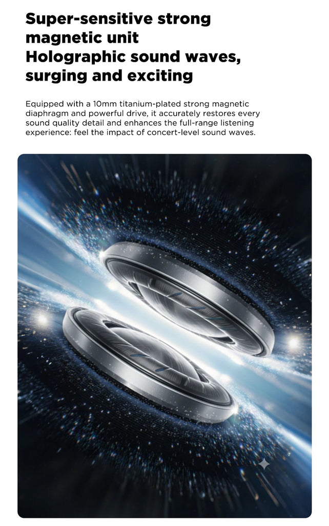 MINISO MS106 Bluetooth Earphones  AI Translator Earbuds TWS Ear Clip Sports Earphones Noise Reduction Wireless Headphones